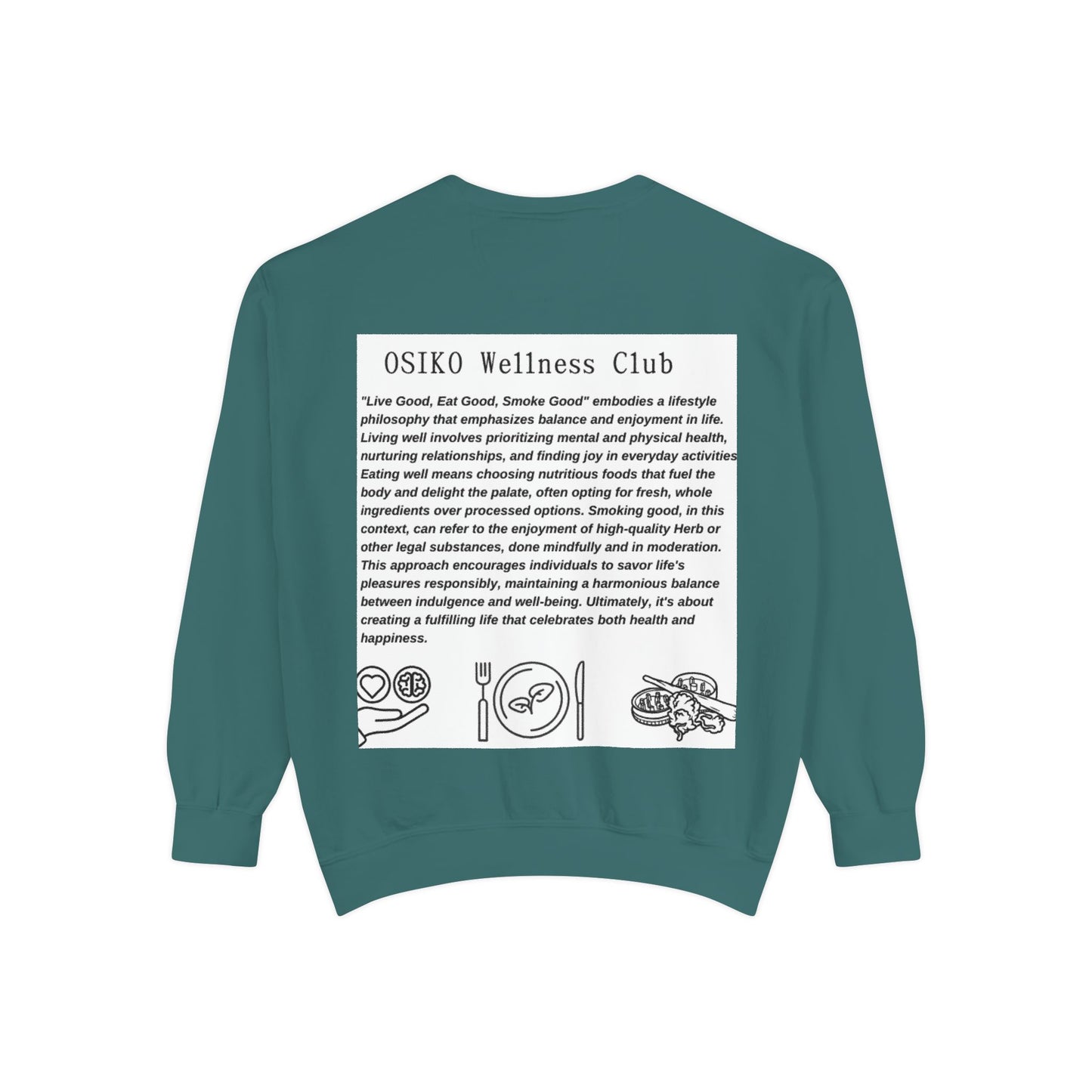 Unisex Garment-Dyed Sweatshirt
