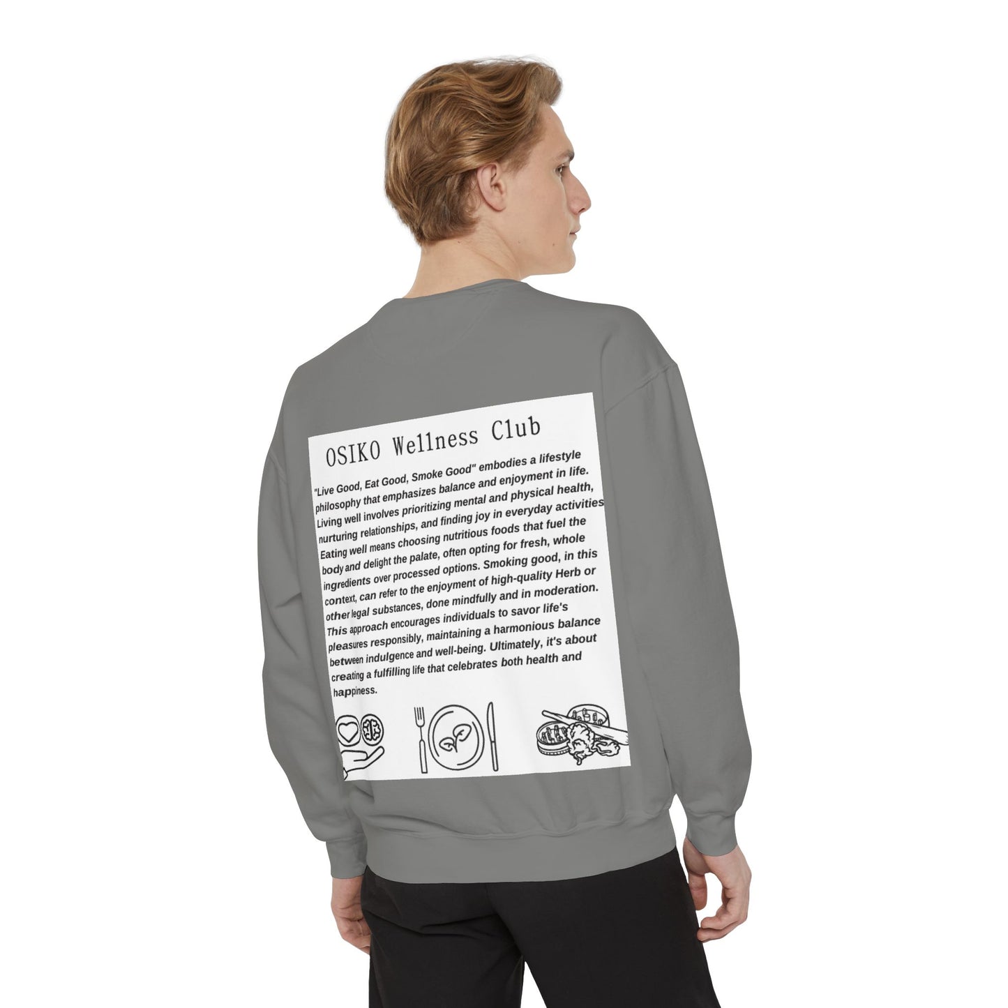 Unisex Garment-Dyed Sweatshirt
