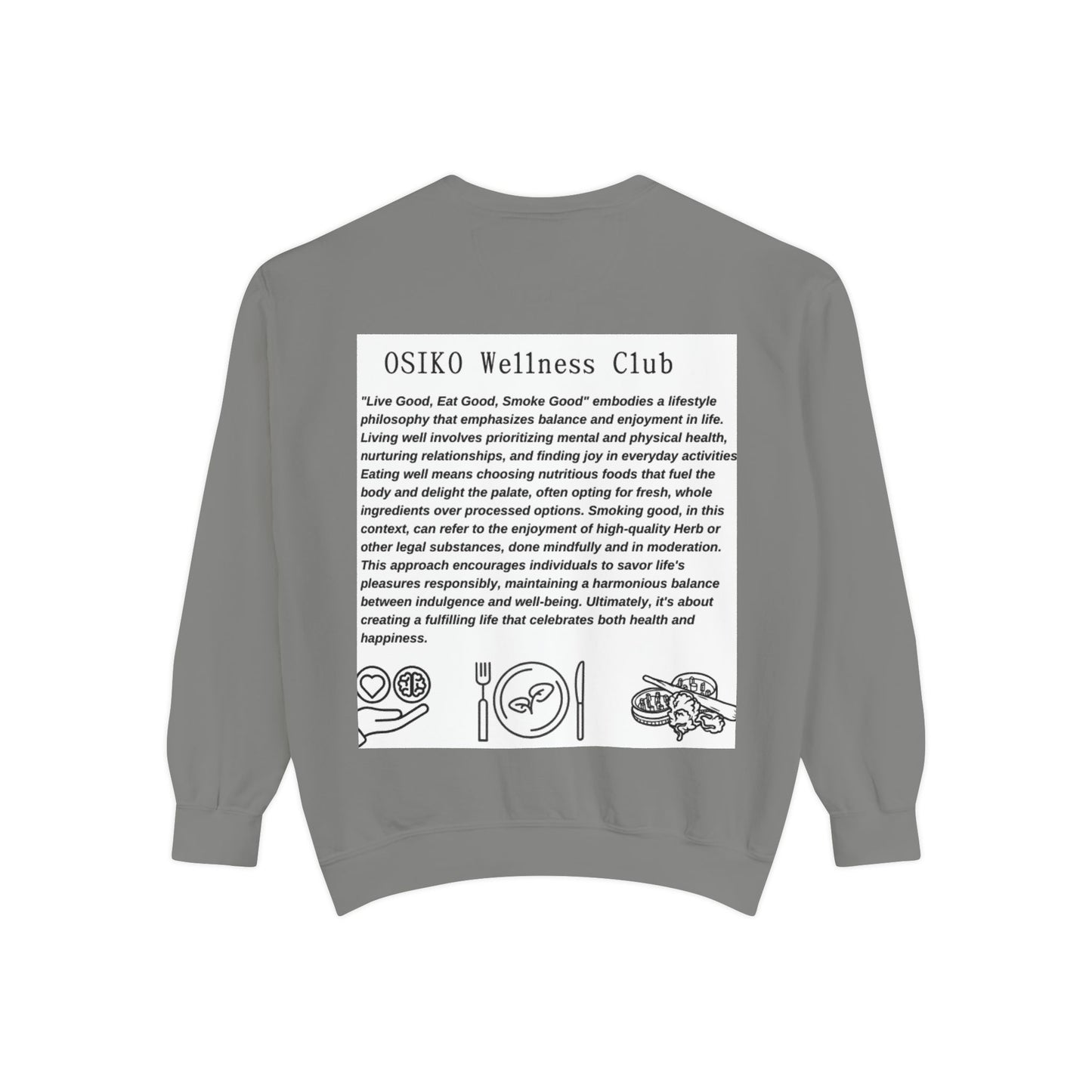 Unisex Garment-Dyed Sweatshirt