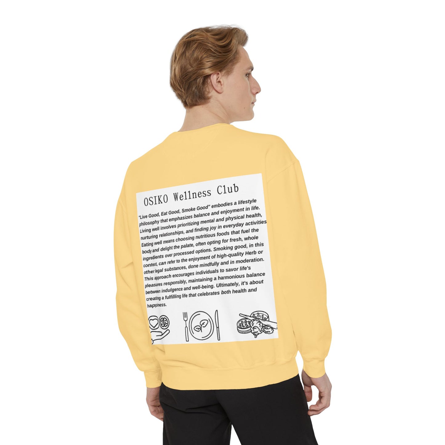 Unisex Garment-Dyed Sweatshirt