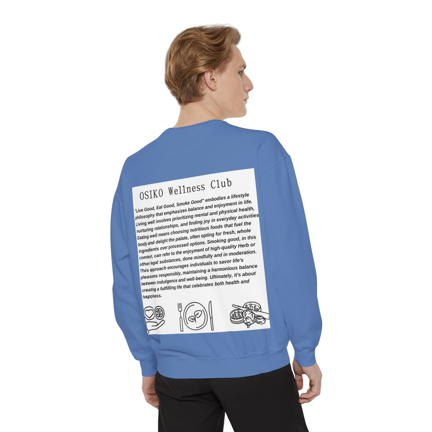 Unisex Garment-Dyed Sweatshirt