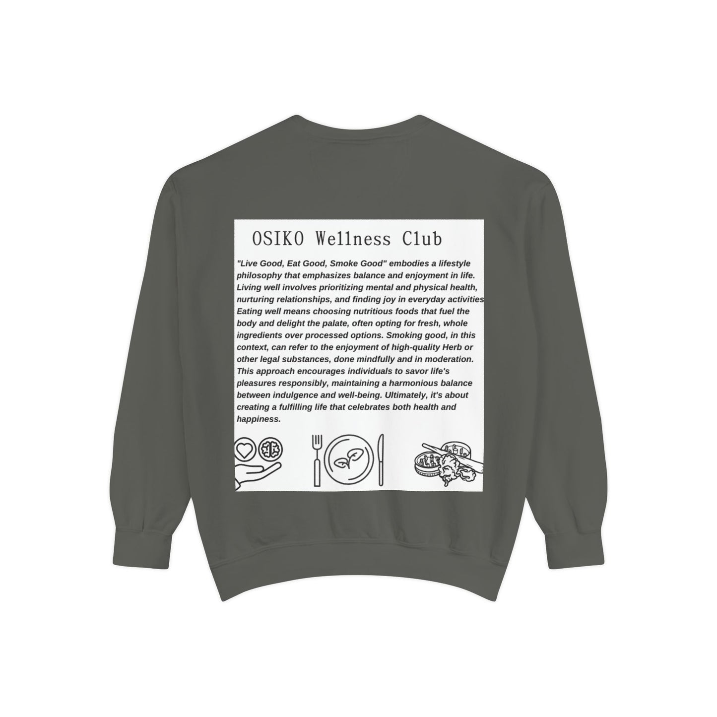 Unisex Garment-Dyed Sweatshirt