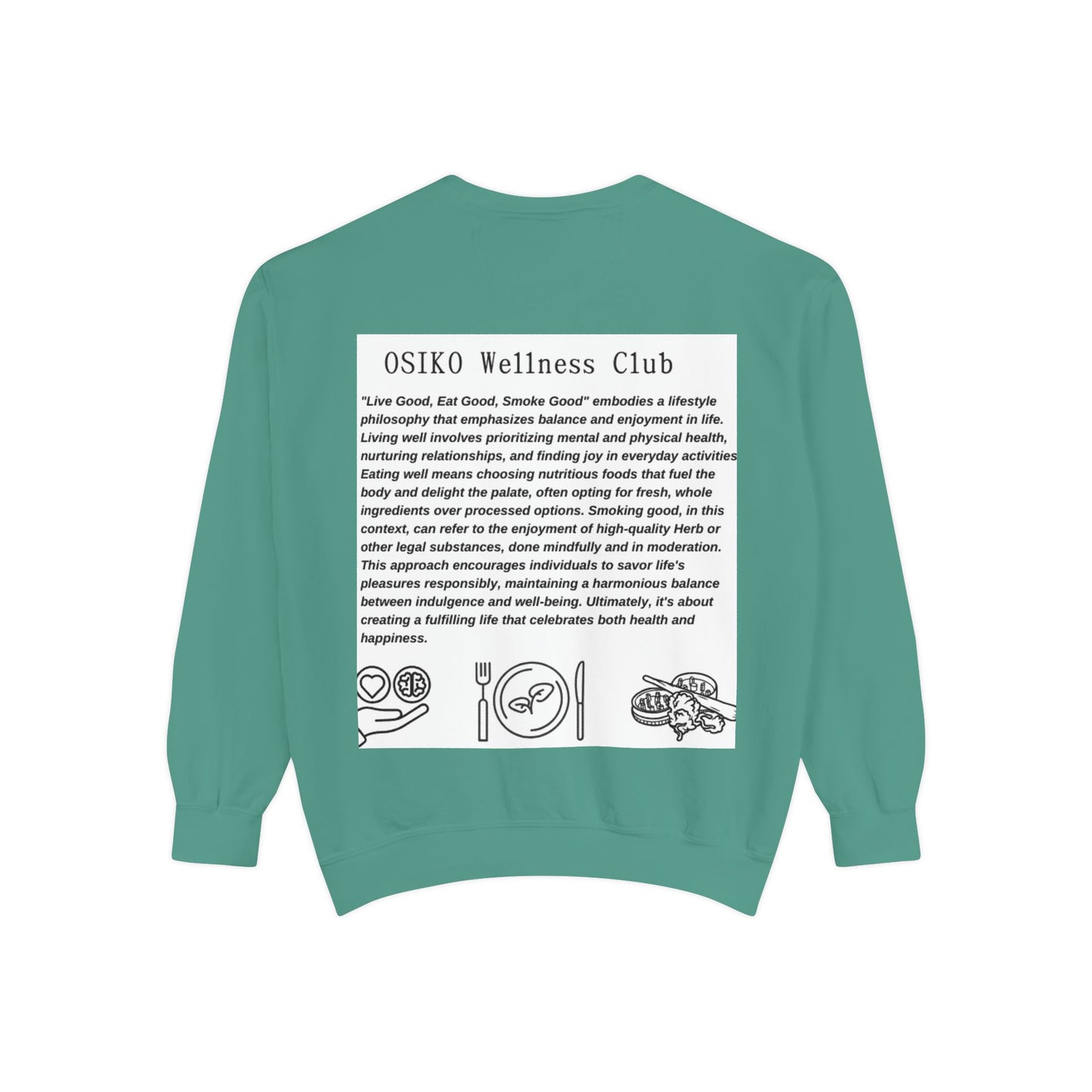 Unisex Garment-Dyed Sweatshirt