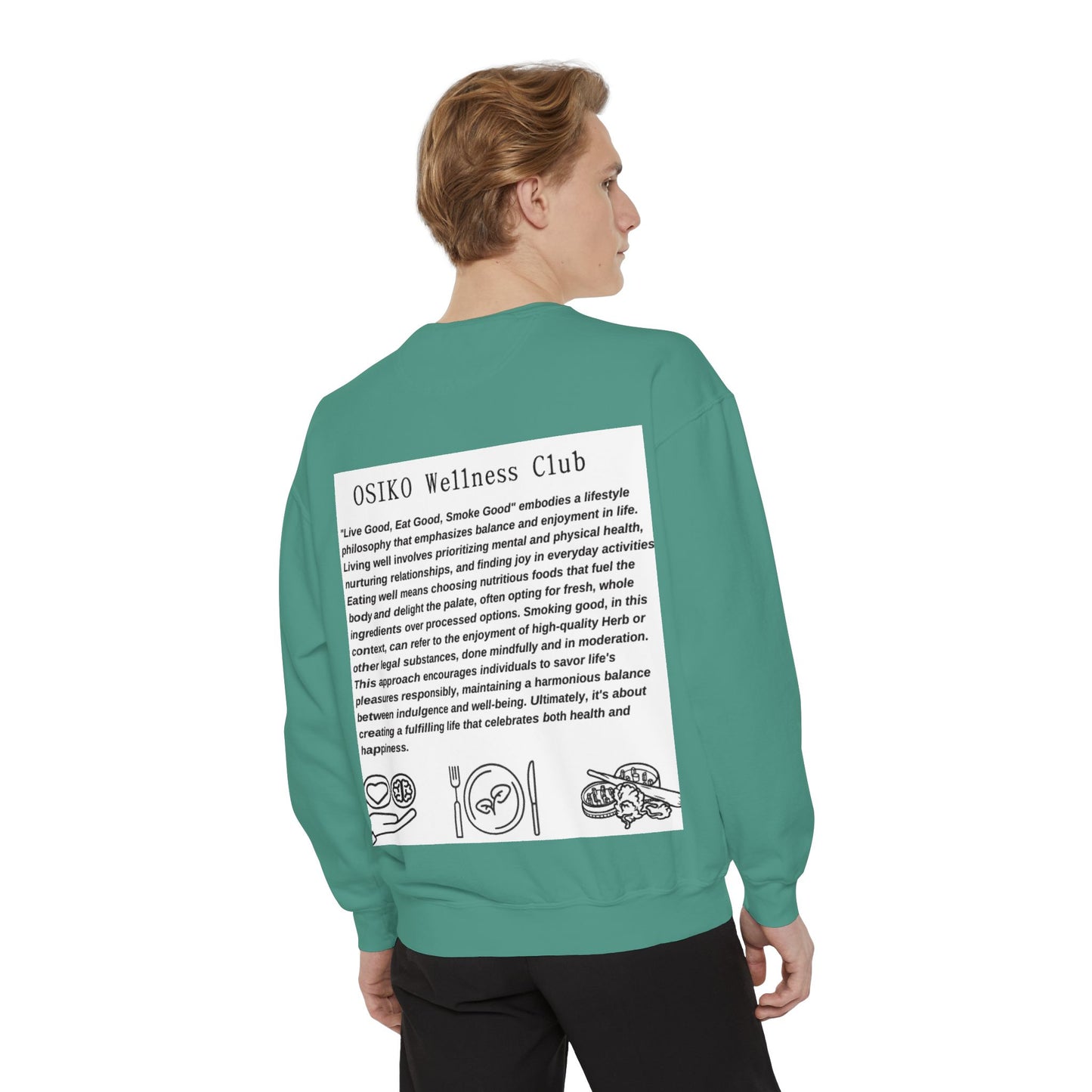 Unisex Garment-Dyed Sweatshirt