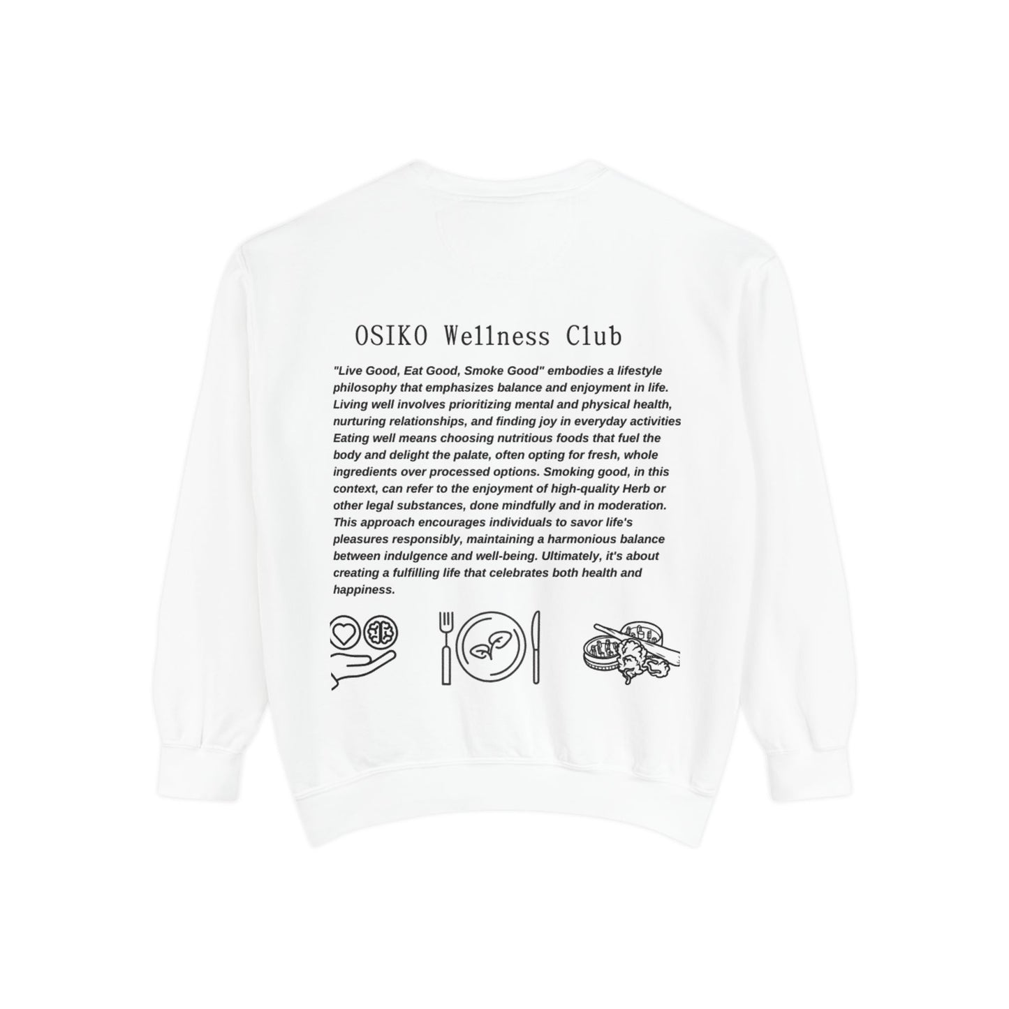 Unisex Garment-Dyed Sweatshirt