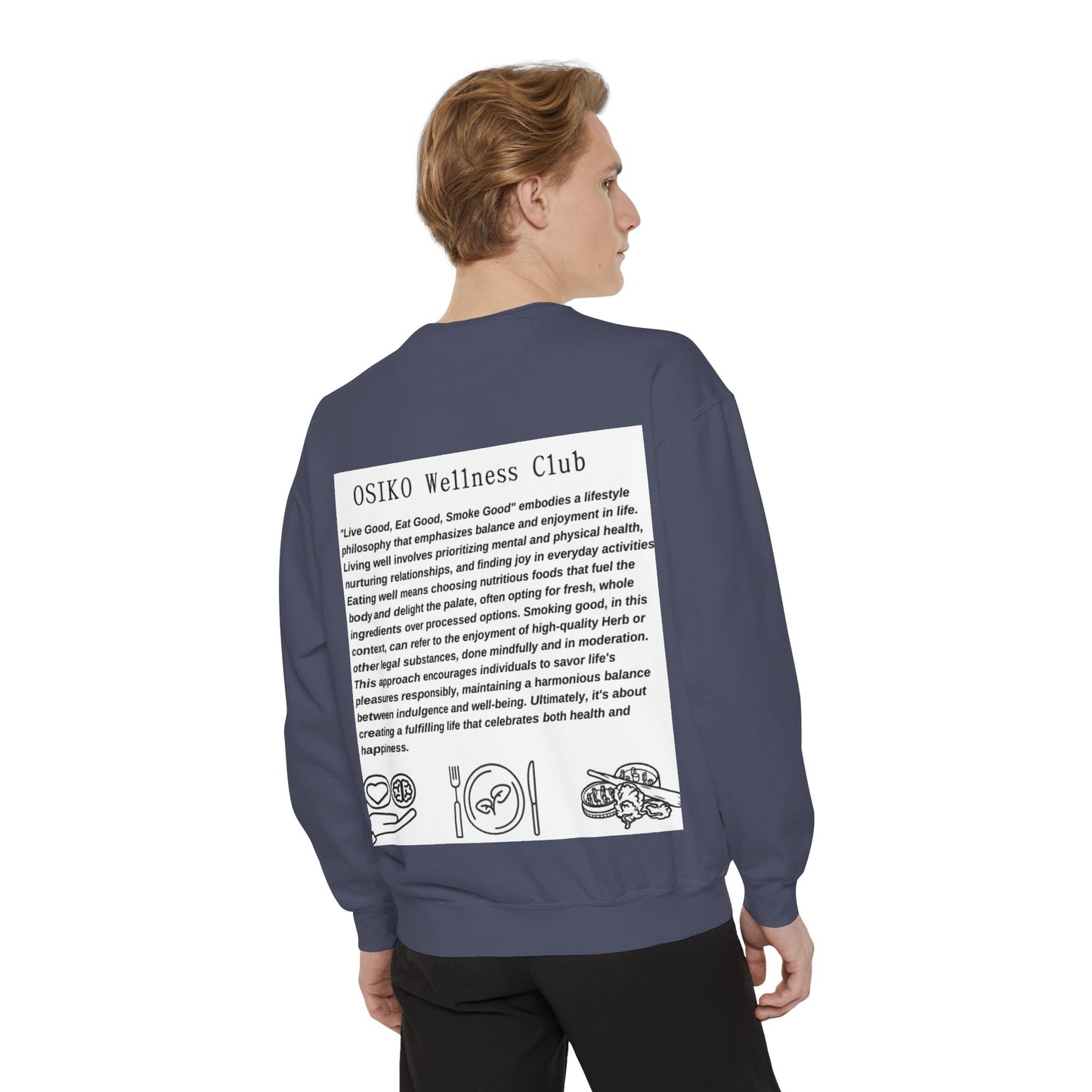 Unisex Garment-Dyed Sweatshirt