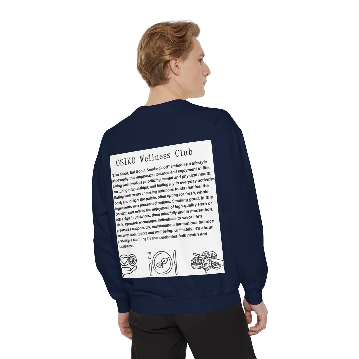 Unisex Garment-Dyed Sweatshirt