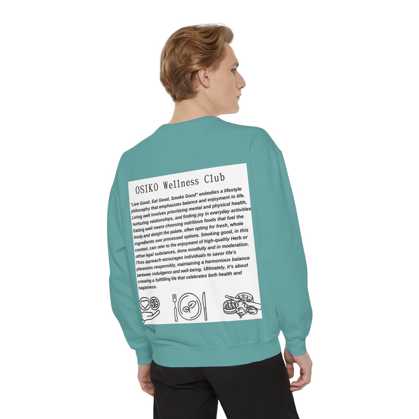 Unisex Garment-Dyed Sweatshirt