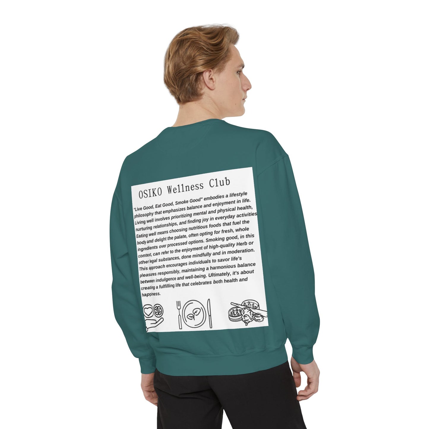 Unisex Garment-Dyed Sweatshirt
