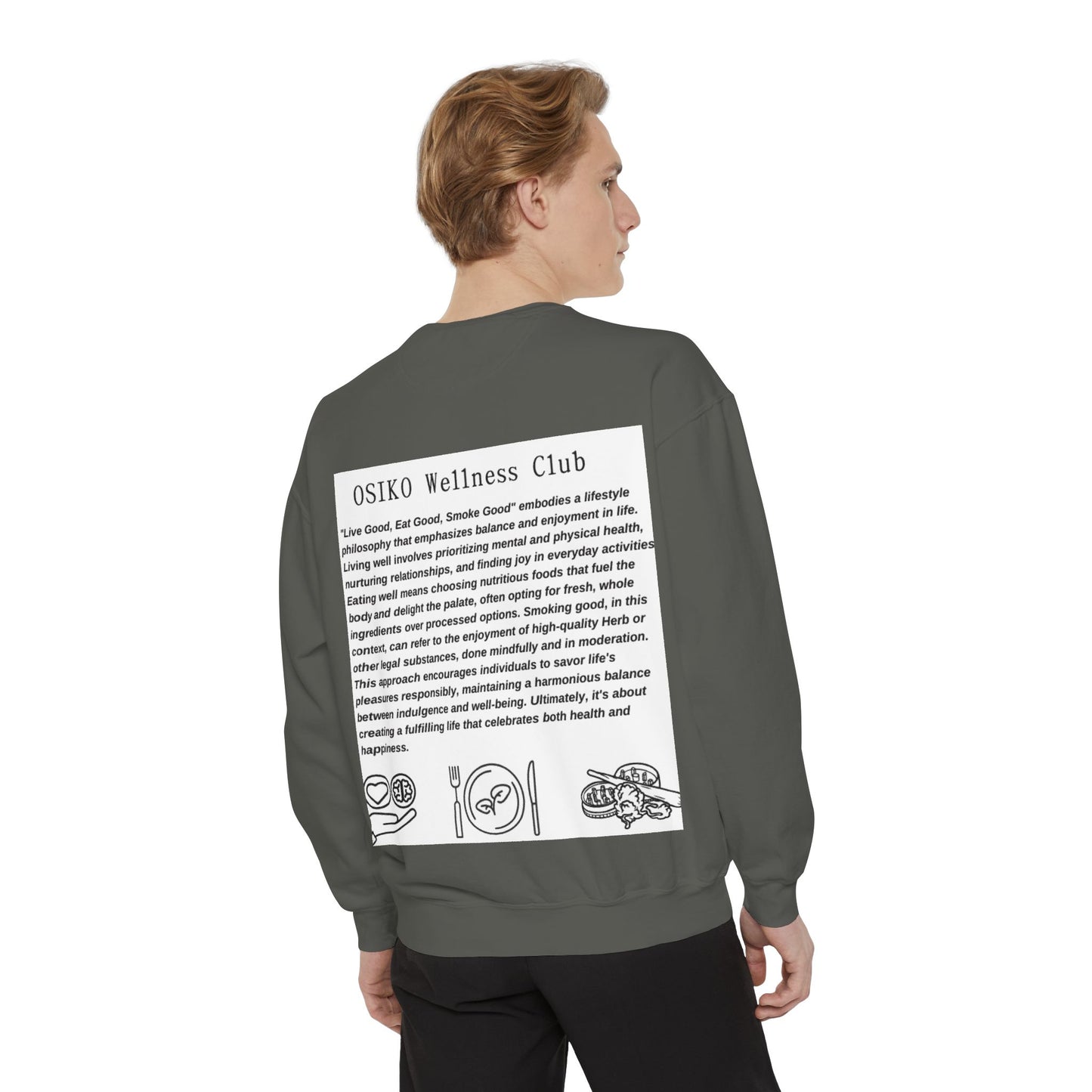 Unisex Garment-Dyed Sweatshirt