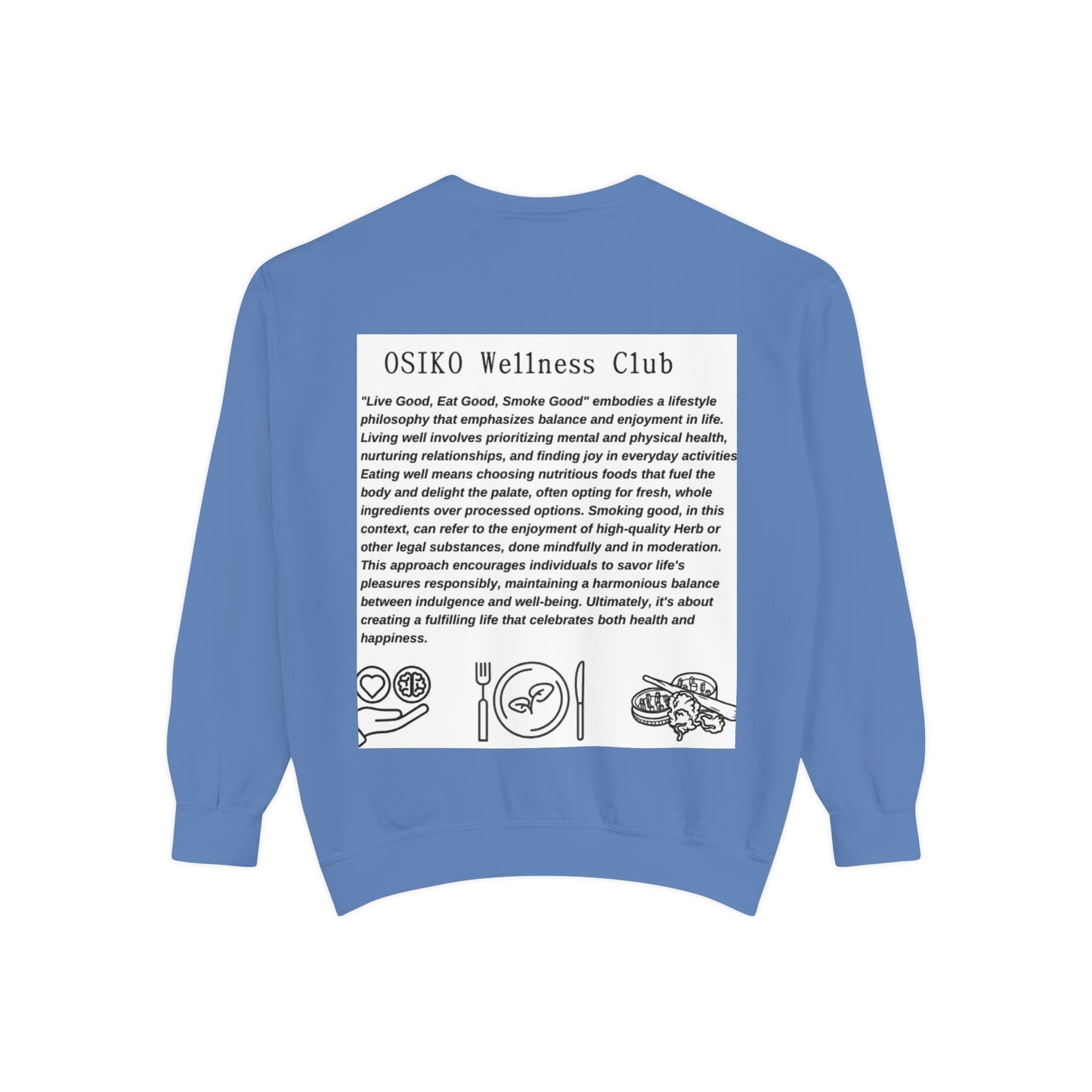 Unisex Garment-Dyed Sweatshirt