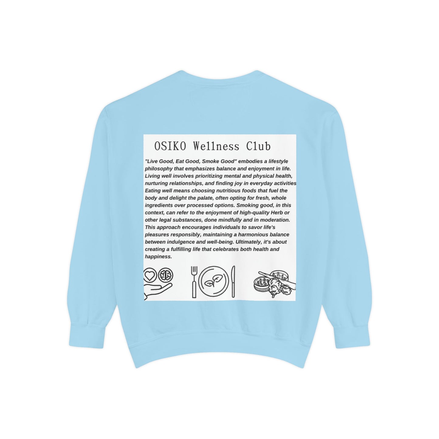 Unisex Garment-Dyed Sweatshirt